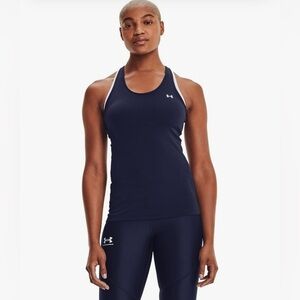 Under Armour Women's HeatGear Racer Tank Size XS Black